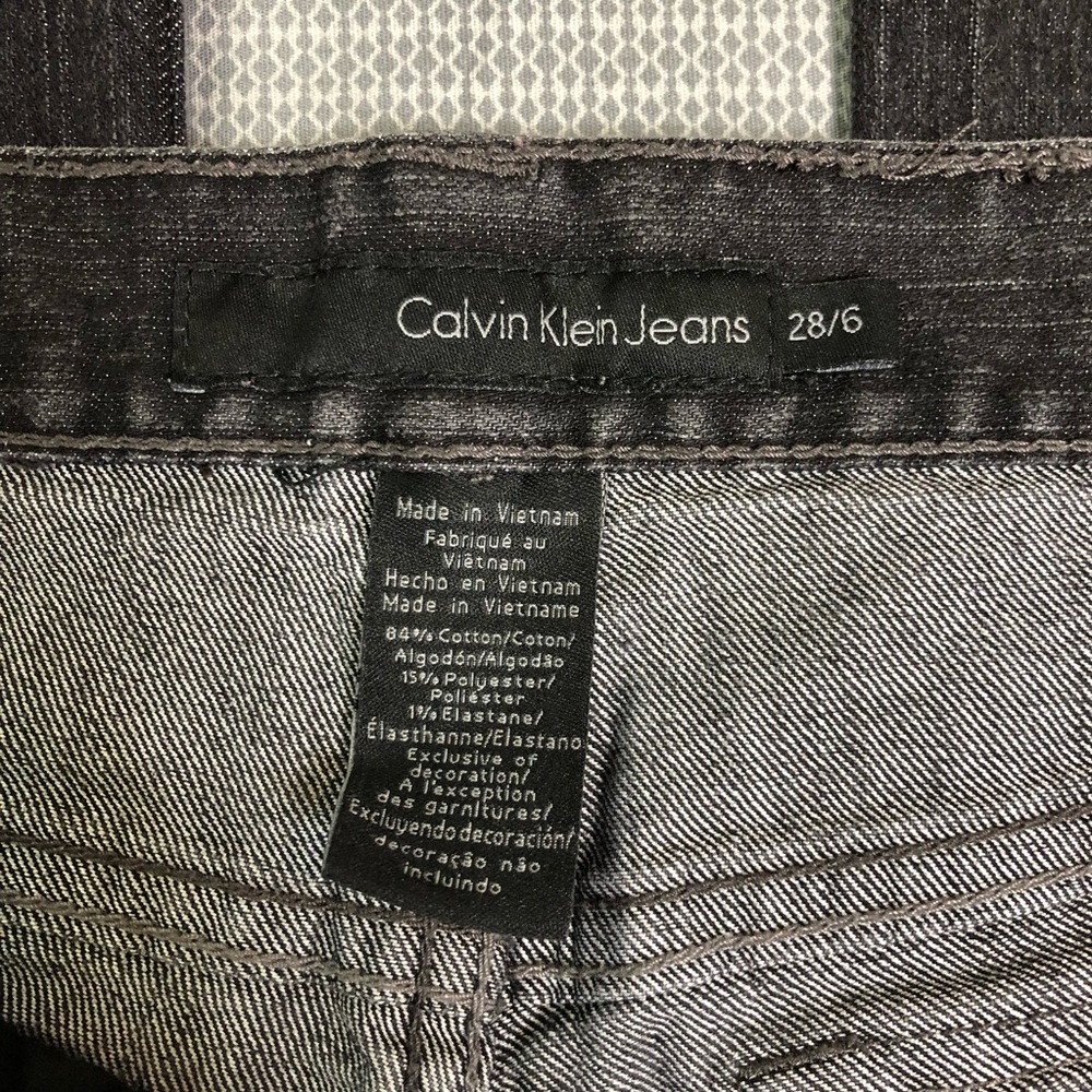 Calvin Klein Black Jeans With Classic Pocket - Picture 5 of 8